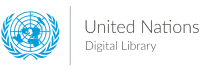 United Nations digital library logo and text